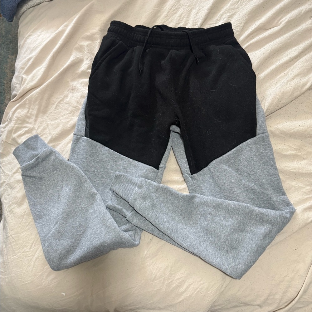 Mens Two-Tone Jogger Pants